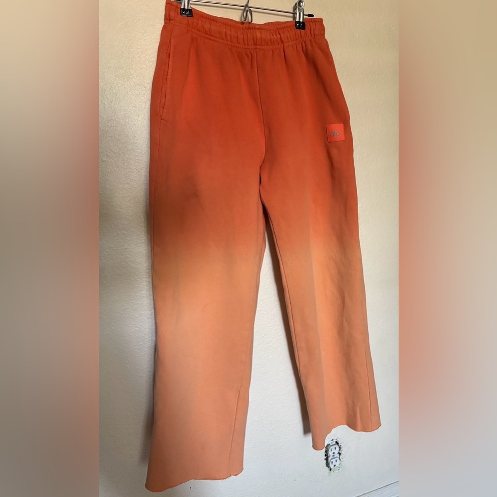 ALOYOGA Straight Leg Ombre Sweatpant Small - Picture 7 of 16
